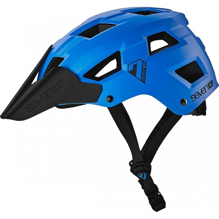 Casco M5 Azul L/XL 7 Protection con Carcasa de ABS y Visera Personalizada - 1