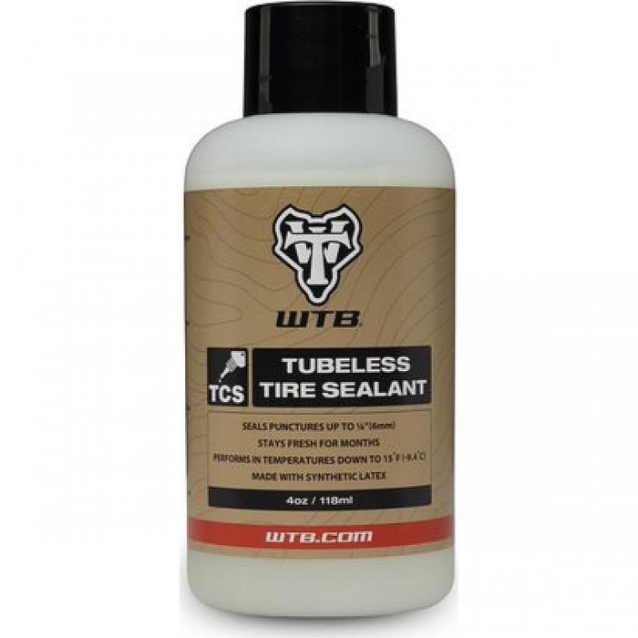 WTB TCS 2.0 Tubeless Sealant - 118 ml, High Quality for Tubeless Wheels - 1