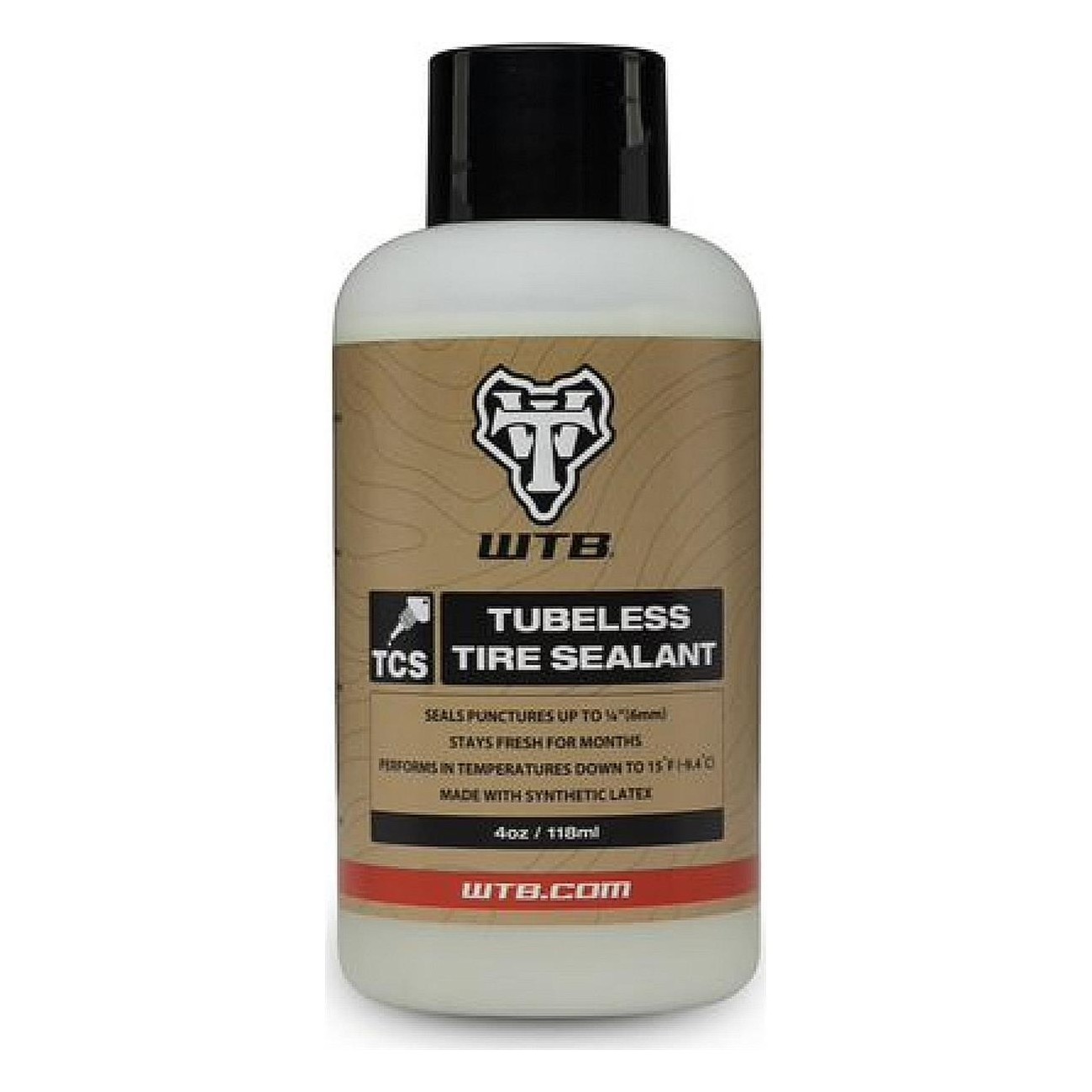 WTB TCS 2.0 Tubeless Sealant - 118 ml, High Quality for Tubeless Wheels - 1