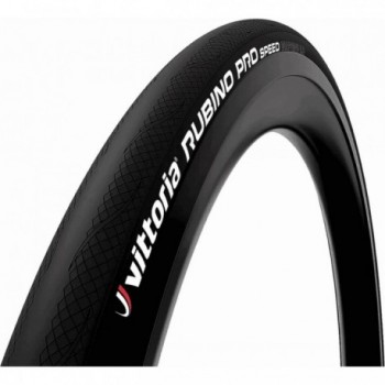 Neumático de Ciclismo 700x23 Rubino Pro Speed Graphene 2.0 Negro - 1