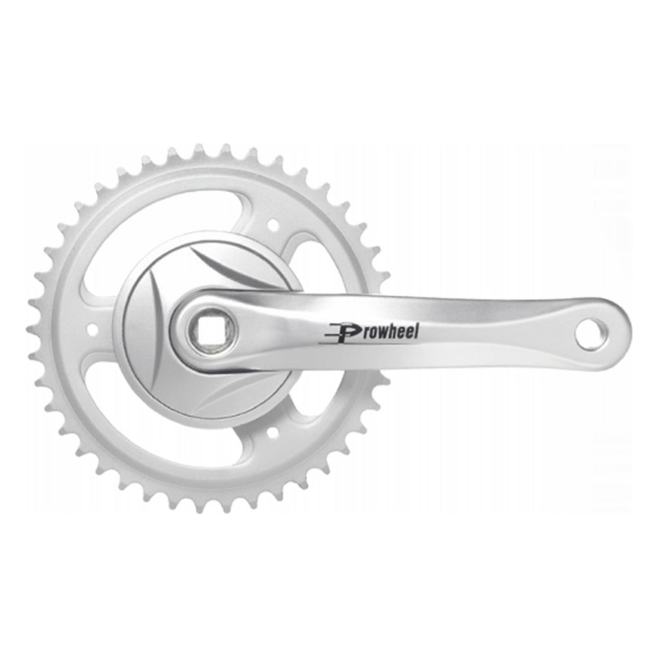 Aluminum Crankset 42D for Urban/City Bike, 170mm Crank Arms, 93mm Disc - 1