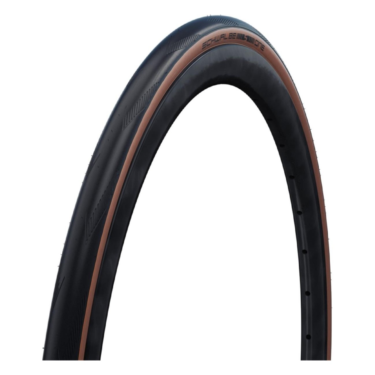 Schwalbe One Addix 700x28 Folding Road Bike Tire with High Grip and Puncture Protection - 1