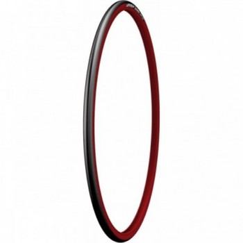 Neumático 700x23 Dynamic Sport Negro/Rojo para Ciclismo, 290g - Rendimiento y Estilo - 1