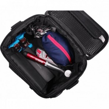 Zefal 7L Black Waterproof Handlebar Bag with Quick Release and Pockets - 9