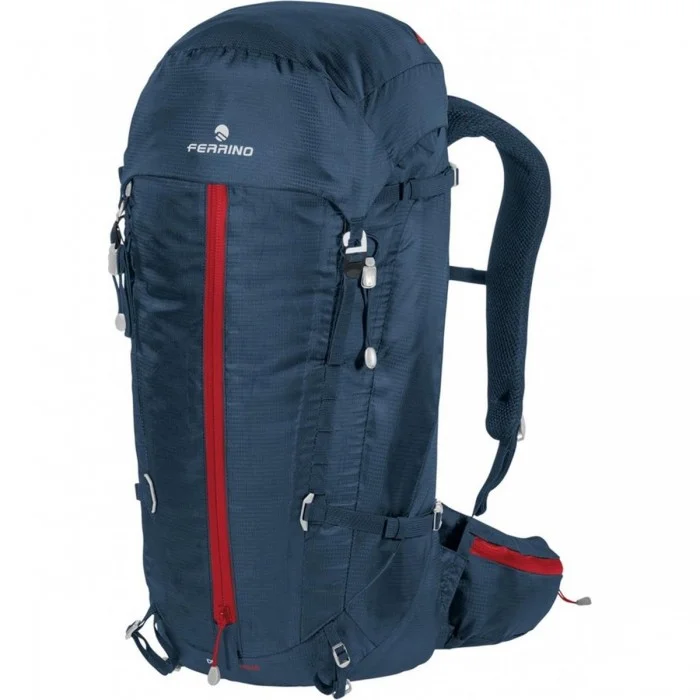 Sac à dos Dry-Hike 40+5L Bleu avec Dos Respirant et Poches Multiples - 1