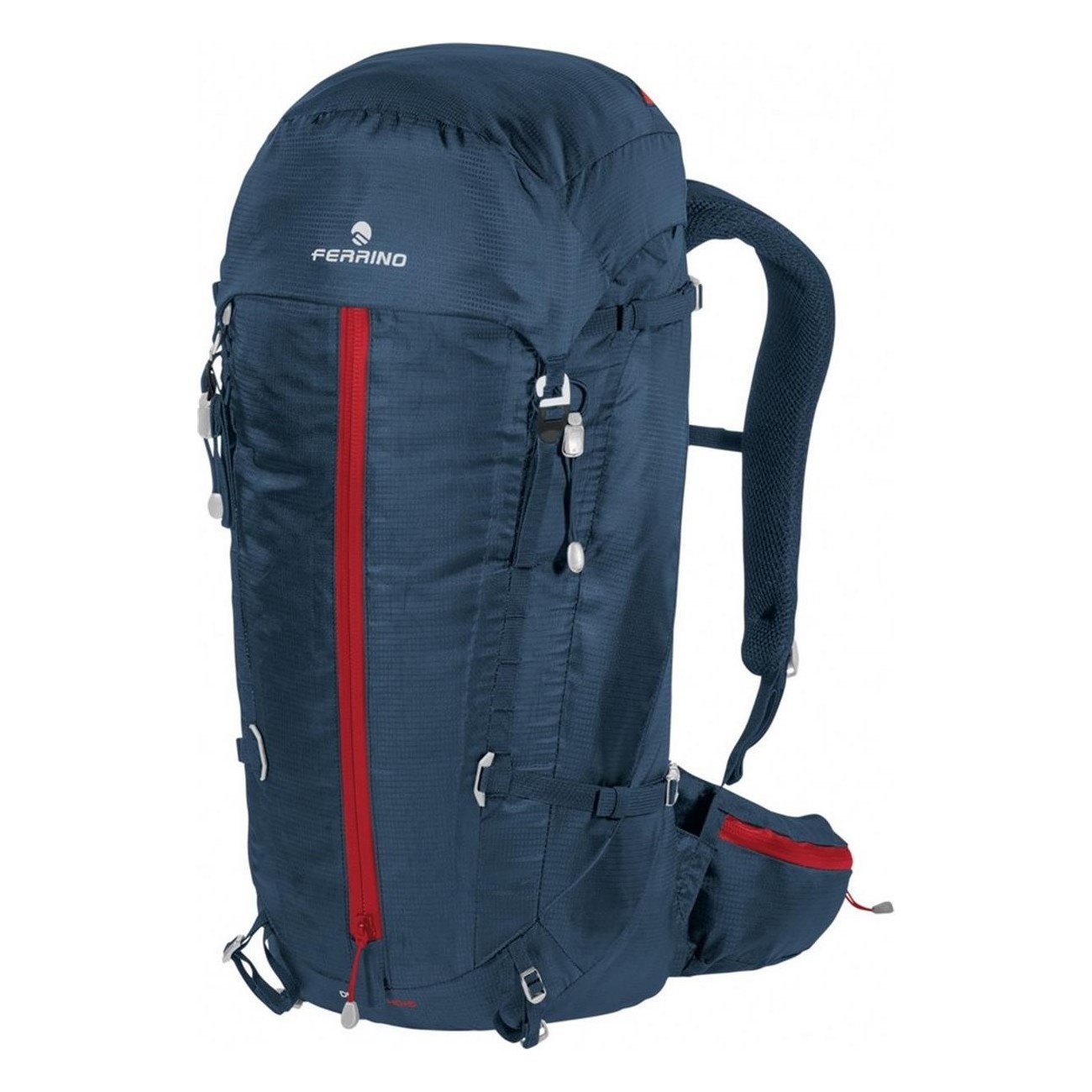 Sac à dos Dry-Hike 40+5L Bleu avec Dos Respirant et Poches Multiples - 1