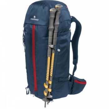 Sac à dos Dry-Hike 40+5L Bleu avec Dos Respirant et Poches Multiples - 4