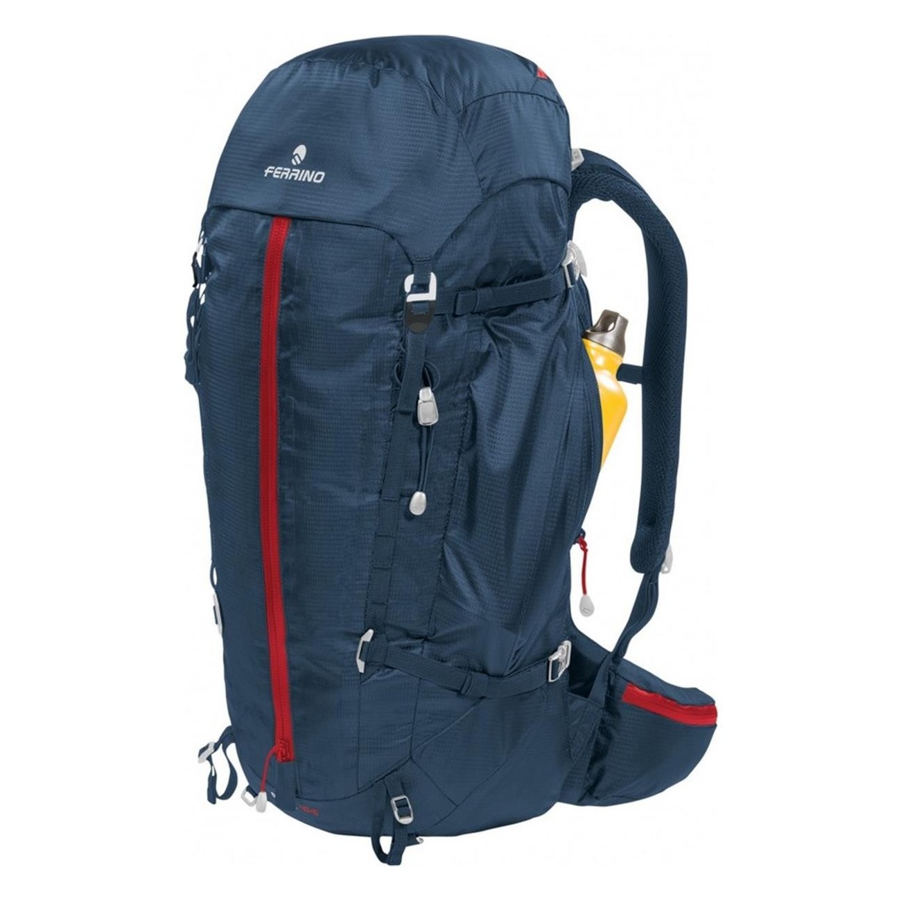 Sac à dos Dry-Hike 40+5L Bleu avec Dos Respirant et Poches Multiples - 5