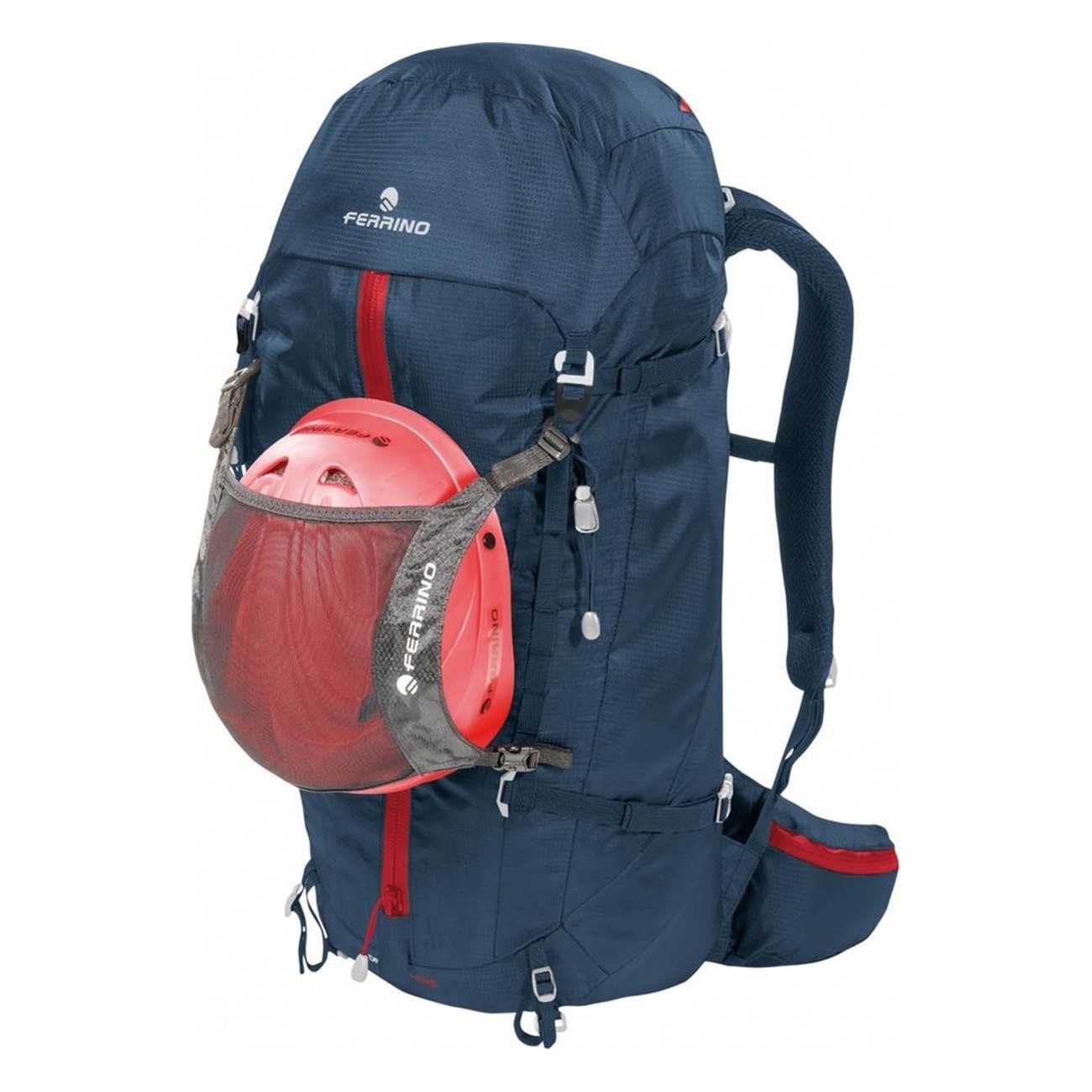 Sac à dos Dry-Hike 40+5L Bleu avec Dos Respirant et Poches Multiples - 7