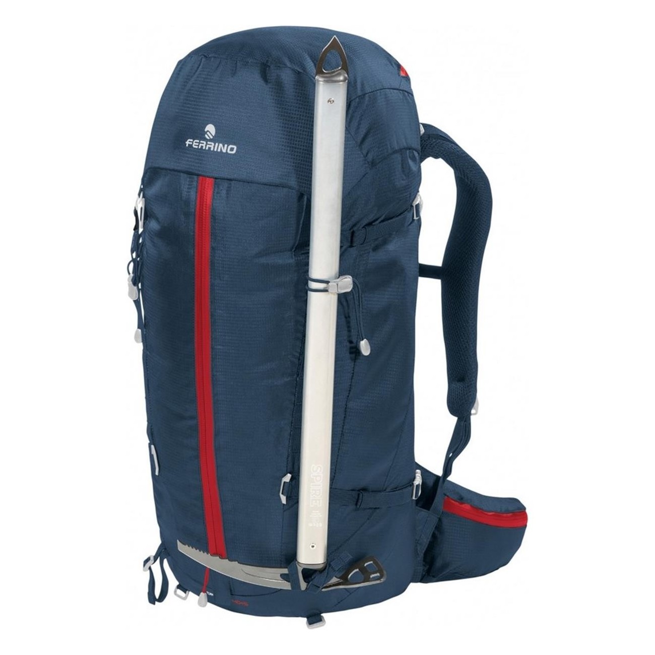 Sac à dos Dry-Hike 40+5L Bleu avec Dos Respirant et Poches Multiples - 9