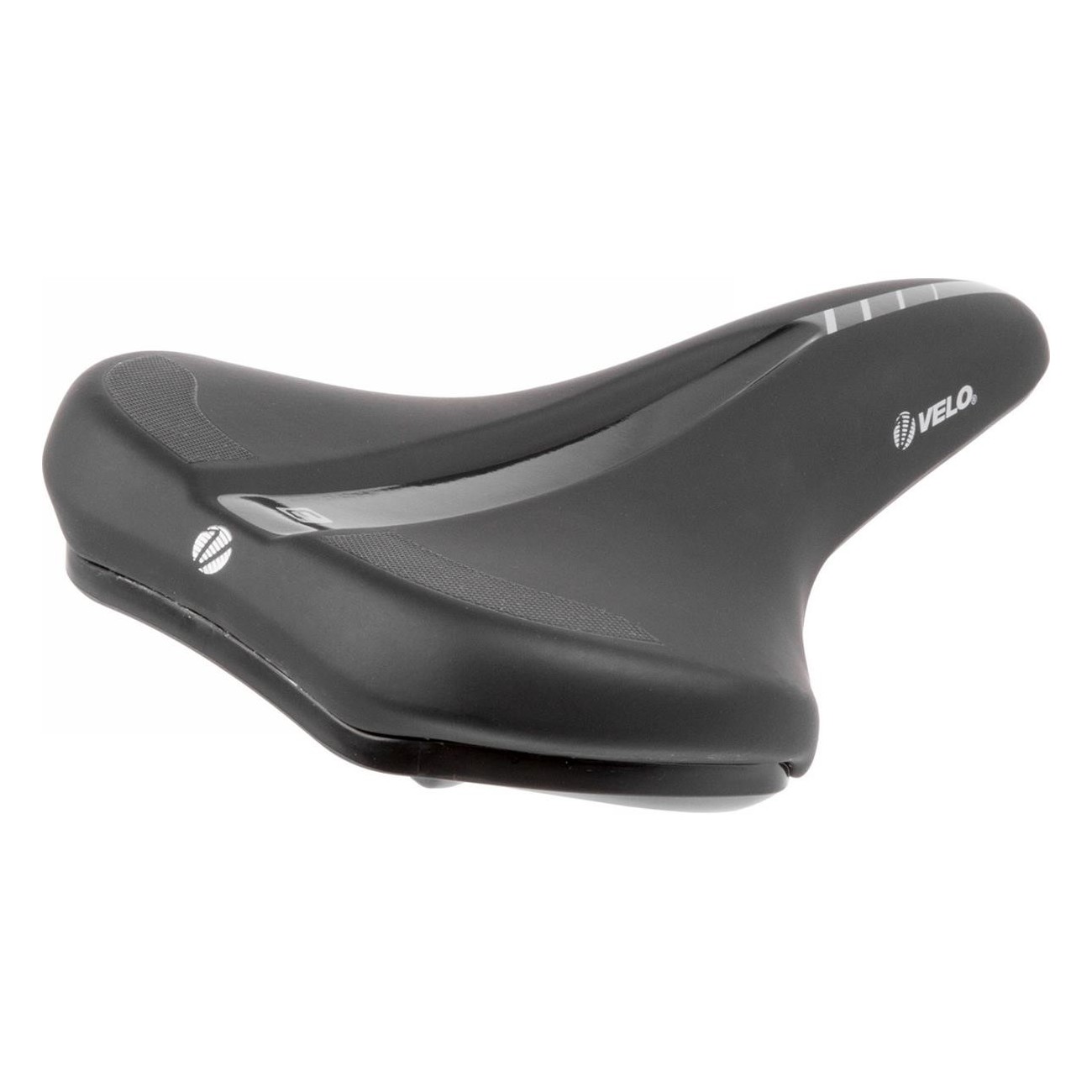 Sella VELO-FIT E1 XXL per E-bike, 190x270 mm, Nera - 1 - Selle - 0887539030520