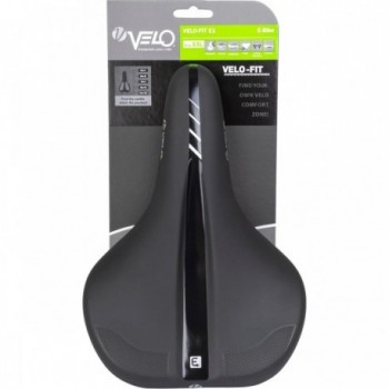 Sella VELO-FIT E1 XXL per E-bike, 190x270 mm, Nera - 8 - Selle - 0887539030520