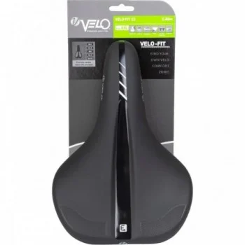 Selle VELO-FIT E1 XXL pour E-bike, 190x270 mm, Noire - 8