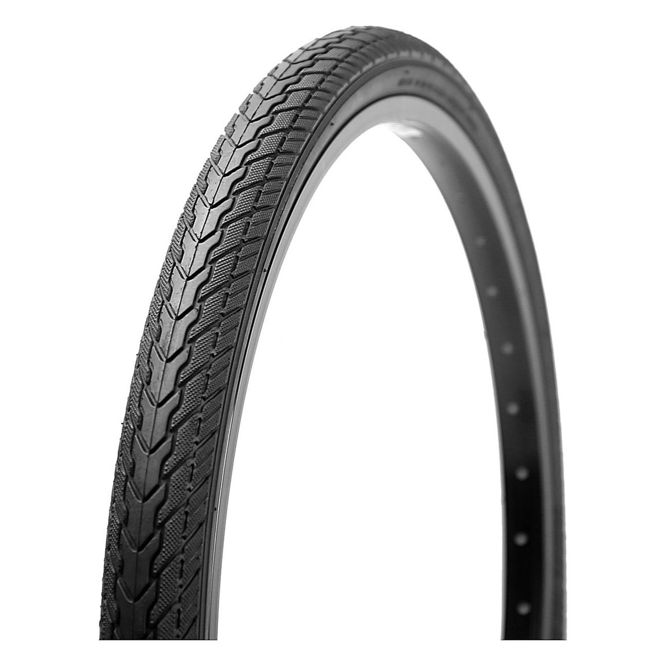 RITECH 26x1 3/8 (37-590) Black R210 Tire for City and Trekking, Rigid - 1