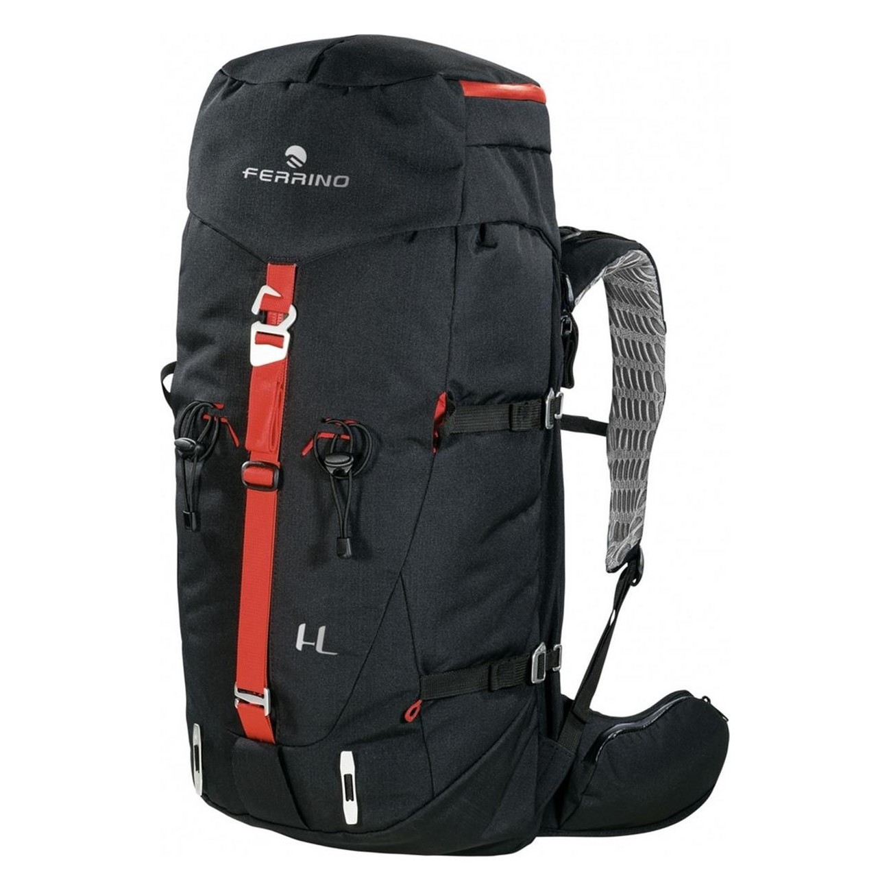 Mochila XMT 40+5L Negra para Alpinismo y Esquí de Montaña - 1