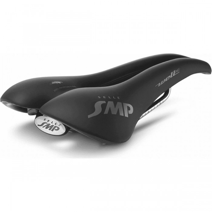 Well M1 Black Saddle 2020 - Ergonomic Comfort for MTB, Road and Gravel - 1