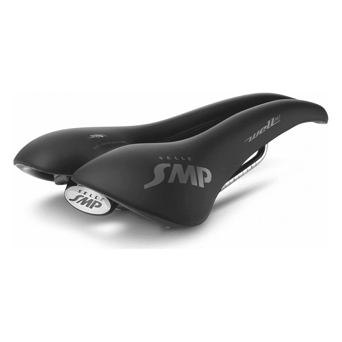 Well M1 Black Saddle 2020 - Ergonomic Comfort for MTB, Road and Gravel - 1