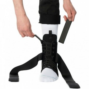 Attelle de Cheville Space Brace 2.0 Noire Taille L - Paire Confortable et Protectrice - 2