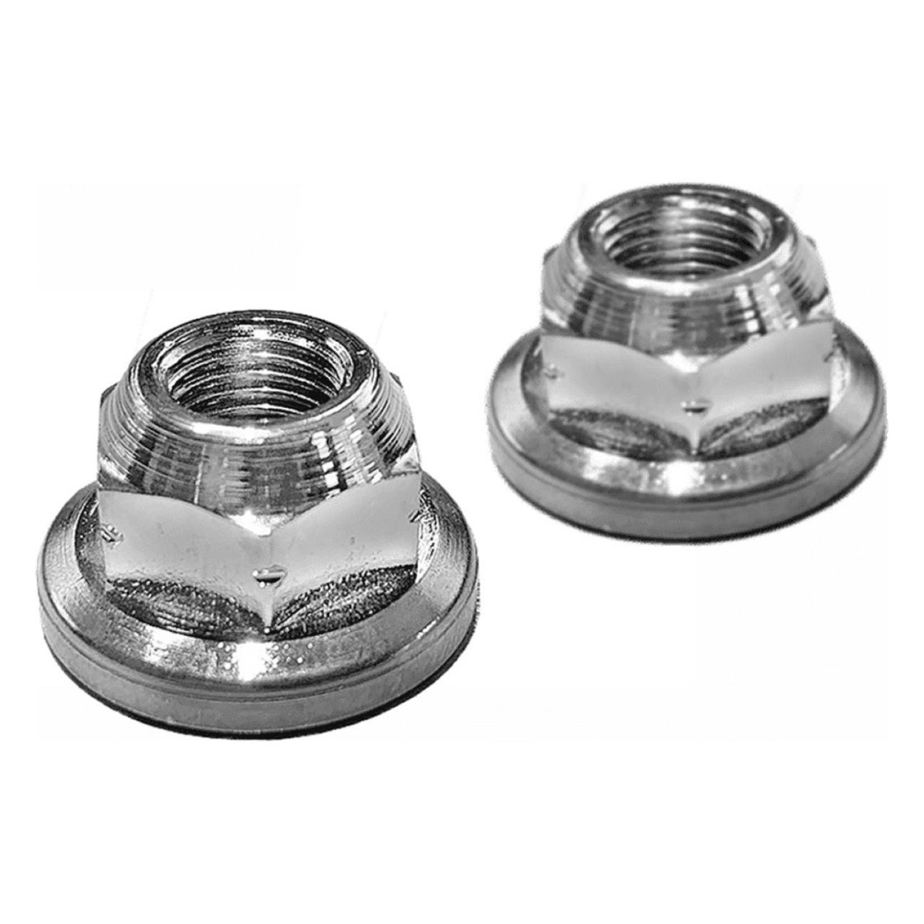 9 mm Front Flanged Hub Nut - Ideal for Mechanical Needs - 1