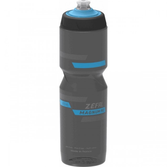 Magnum Pro Cap 975 ml Bottle in Grey/Blue with Hermetic Cap and Ergonomic Design - 1