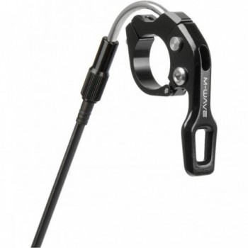 Tige de selle M-Wave Noir 31,6x420 mm avec Hauteur Réglable et Passage de Câbles Intégré - 3