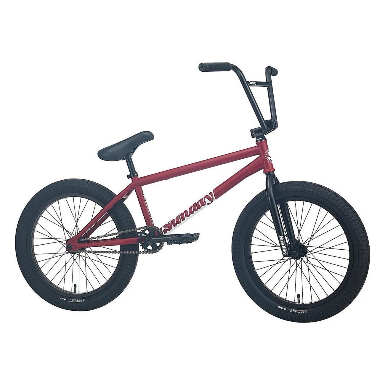 Bicicletta Sunday Forecaster 20.75' Marrone Opaco - Telaio Cromato e Design Unico - 1 - Bmx - 0630950928941