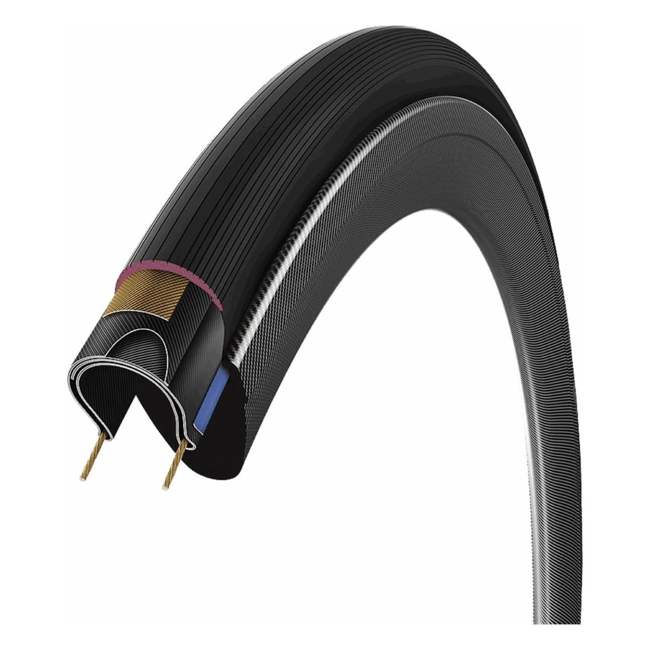 Copertone Corsa N.EXT 700x34 TLR Hookless Pieghevole Nero per Bici da Corsa - 2 - Copertoni - 8022530026970