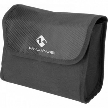 Waterproof Handlebar Bag Utrecht Travel Eco M-Wave Black 220x160x100 mm - 1