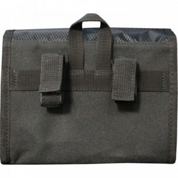 Borsa da Manubrio Impermeabile Utrecht Travel Eco M-Wave Nera con Fissaggio a Strappo, 220x160x100 mm - 4 - Borse e bauletti - 0