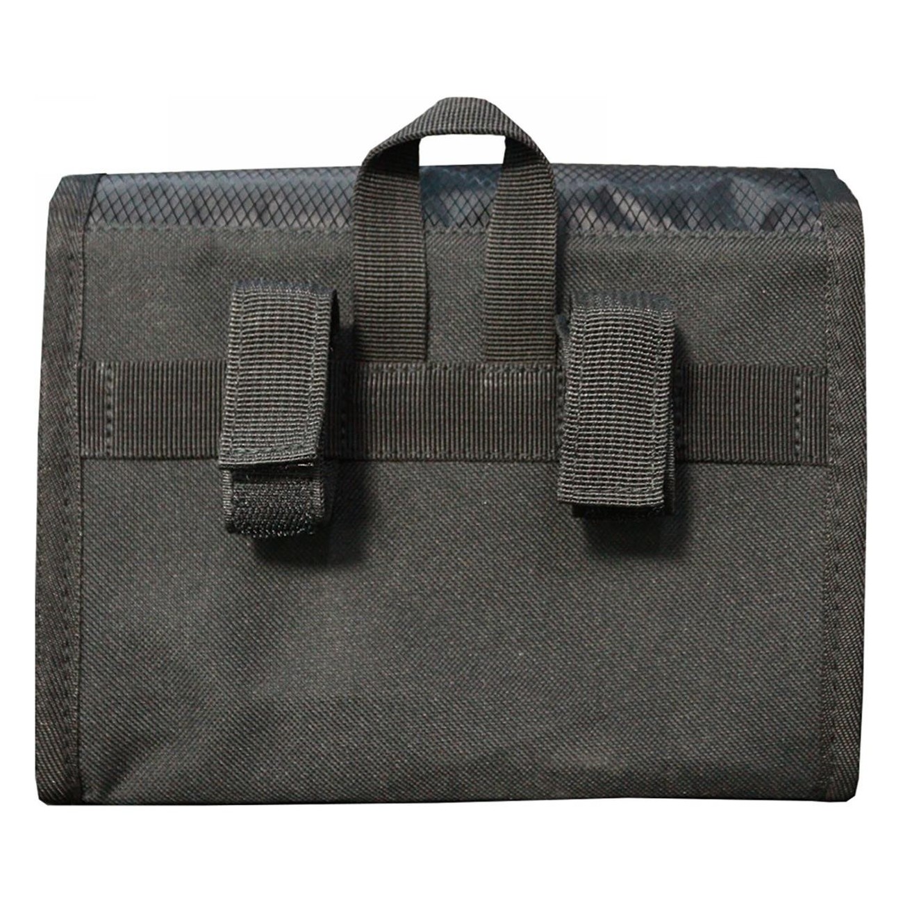 Borsa da Manubrio Impermeabile Utrecht Travel Eco M-Wave Nera con Fissaggio a Strappo, 220x160x100 mm - 4 - Borse e bauletti - 0