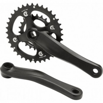 MVTEK 2x10V Crankset 36/22 Teeth 175mm Aluminum Square Spindle - 1