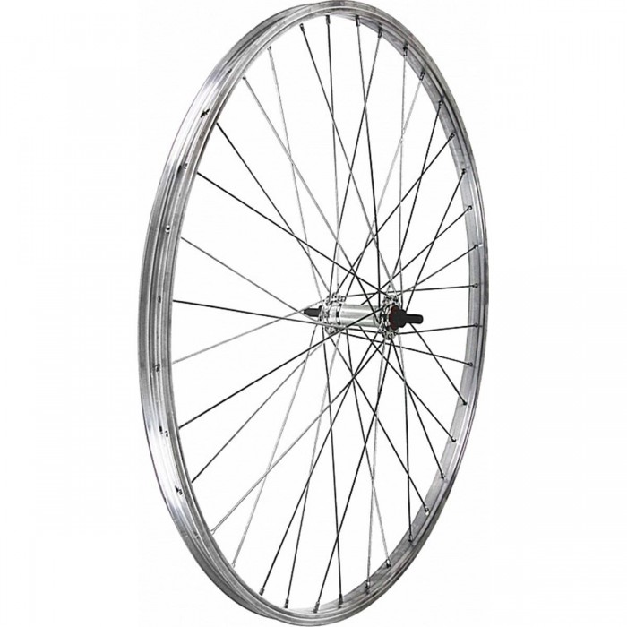 28' CTB Front Wheel in Aluminum with 3/8 Axle and Ball Hub - 1