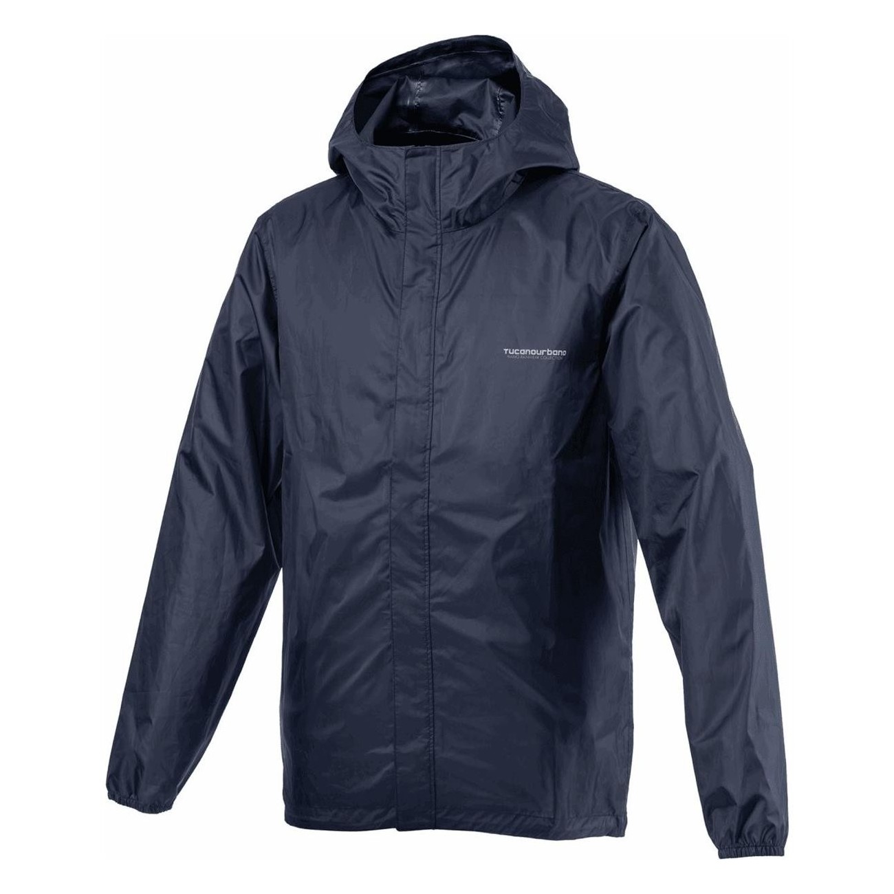 Chaqueta Impermeable Compacta Azul Oscuro 3XL 100% Poliéster - 1