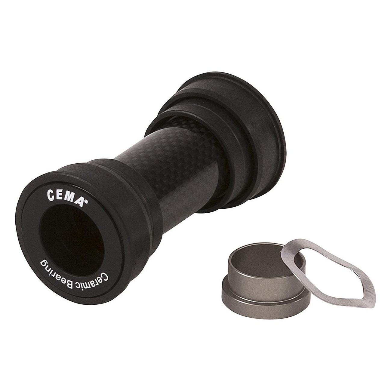 BB86-BB92 Bottom Bracket for SRAM GXP, Ceramic Bearings, Black, 86.5/92 mm - 2