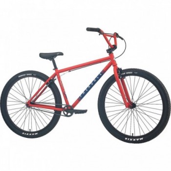 Bicicleta Fairdale Taj 27.5' Rojo Mate - Cuadro Chromoly, Frenos Odyssey, Neumáticos Maxxis - 1