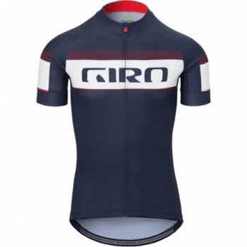 Camiseta de Ciclismo Verano Chrono Sport Azul/Rojo Talla S con Ventilación - 1