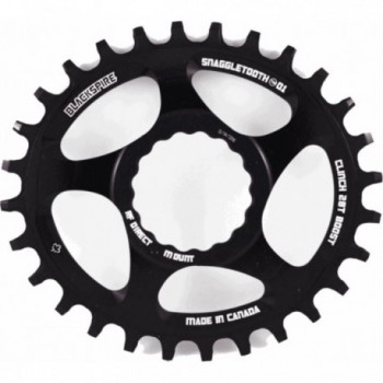 Couronne Ovale 28 Dents Raceface Snaggletooth Cinch Direct Mount Noir - 1