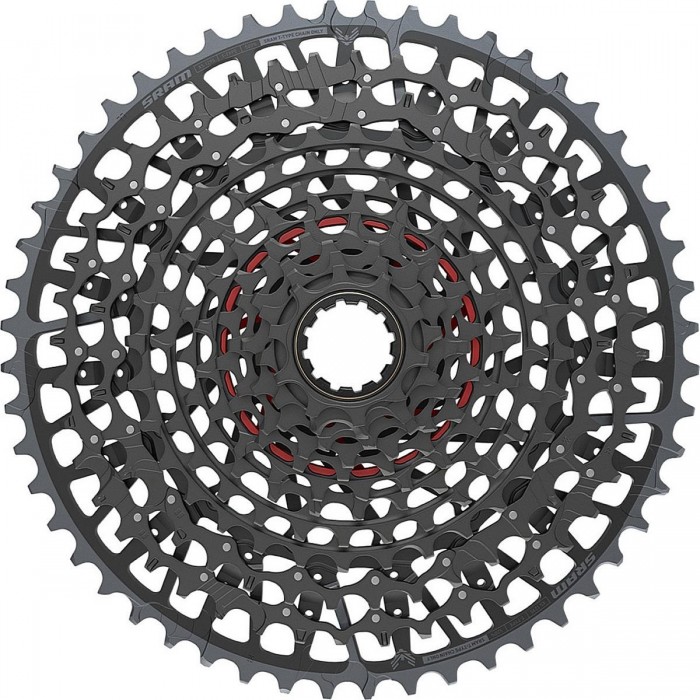 Cassette SRAM XS-1295 12 Velocidades 10-52T para MTB con X-Sync y X-Dome - 1