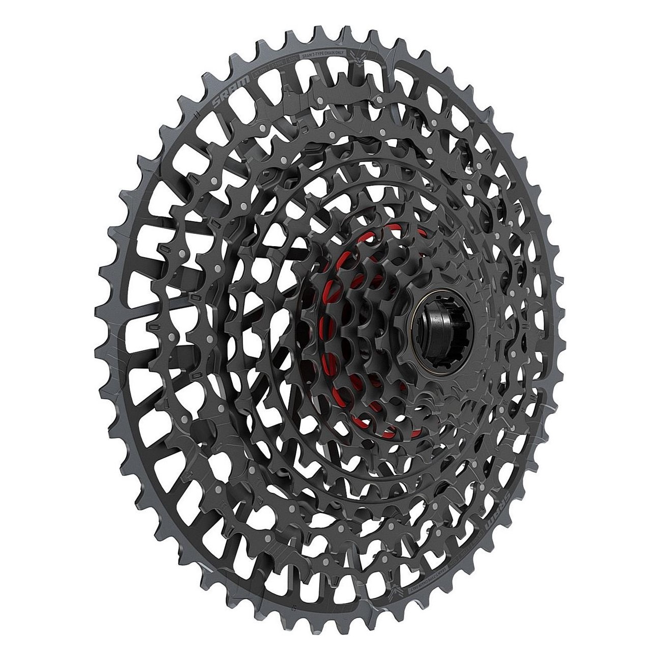 Cassette SRAM XS-1295 12 Vitesses 10-52T pour VTT avec Technologies X-Sync et X-Dome - 2