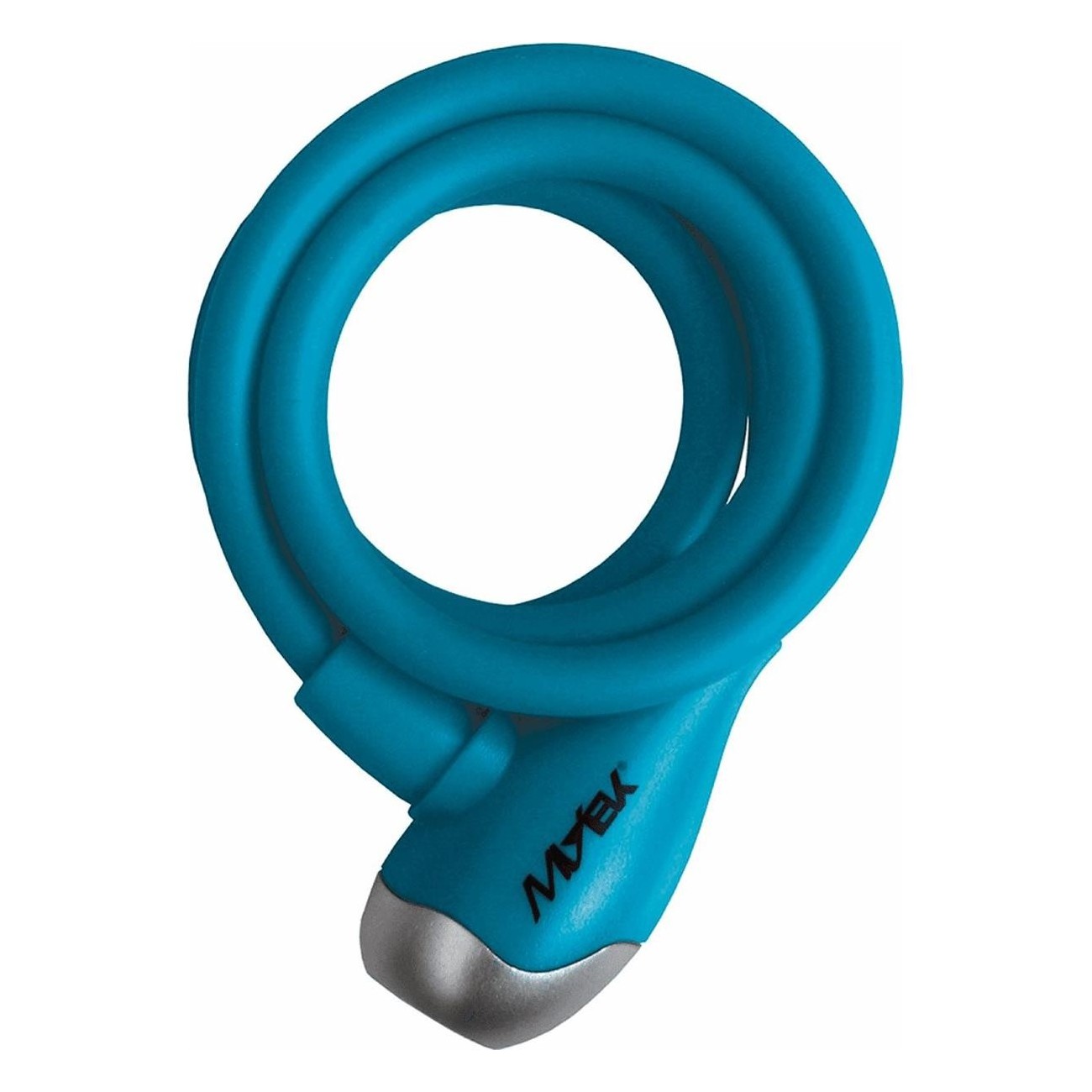 MVTEK 10mm x 1000mm Blue Cable Lock with Silicone Coating - 1