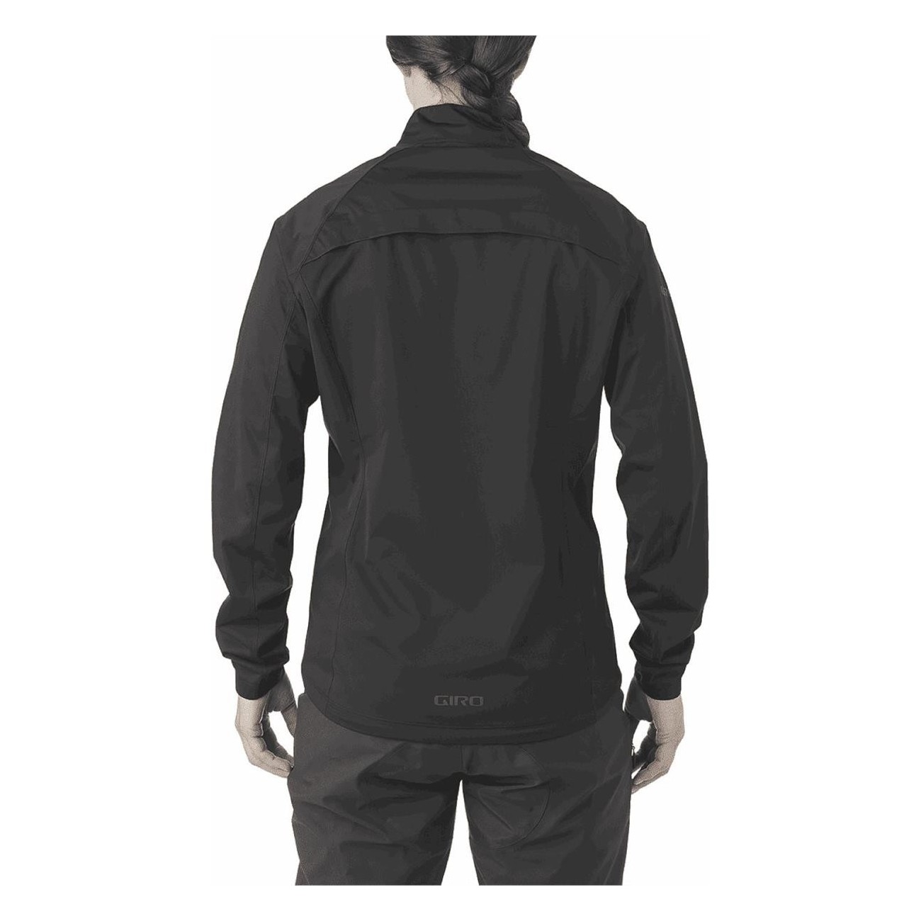 Black Stow H2O Waterproof Jacket S - Breathable, Taped Seams, Lightweight - 4