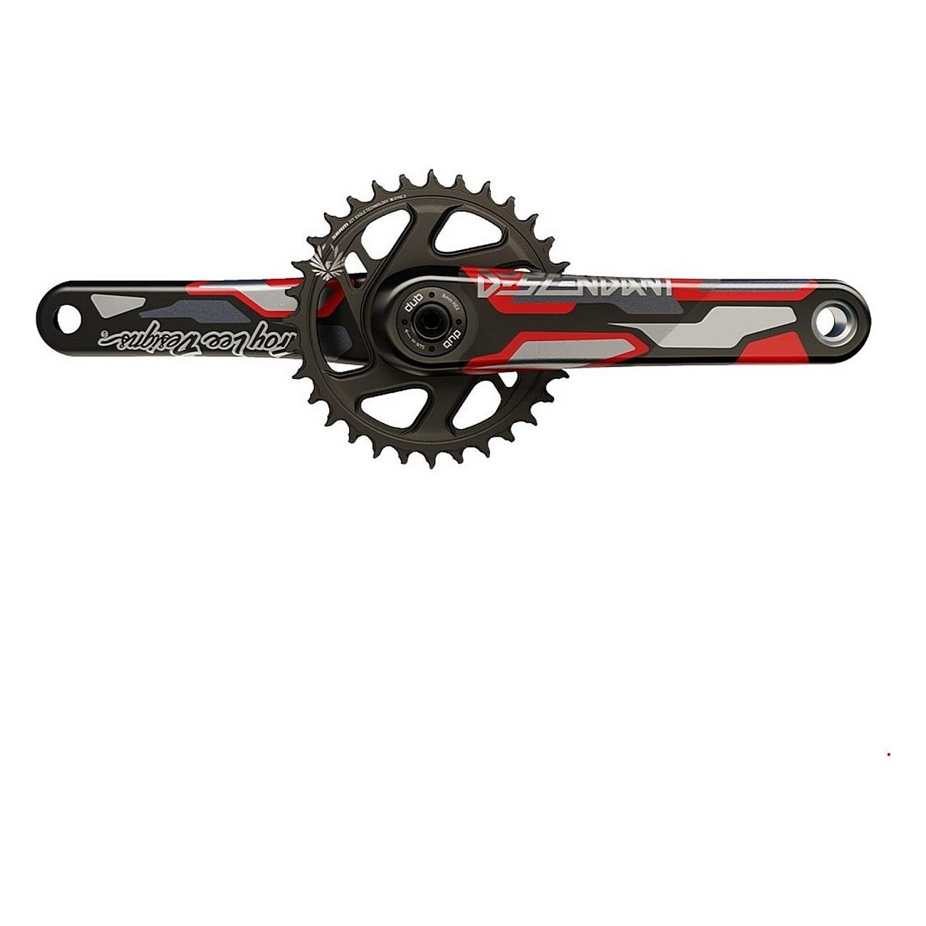 Truvativ Troy Lee Designs Eagle Boost 148 DUB Crankset 170mm - Unique Design - 1