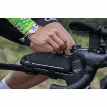 Z Aero 0.4L Waterproof Black Frame Bag for Triathlon Bike - Compact & Durable - 4