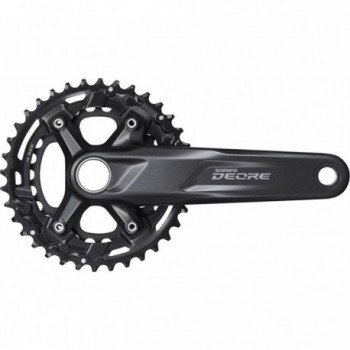 Bielas Shimano Deore FC-M5100 2x11V, 36/26T, 175mm, Negro - 1