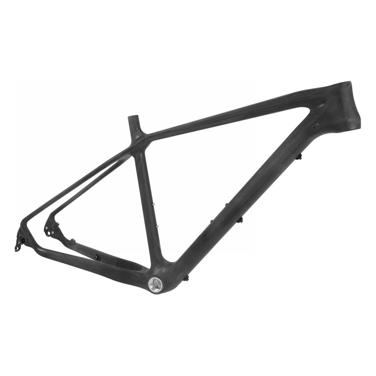 Raw Carbon MTB Frame 650B 27.5' - Height 43 cm (17') - 1