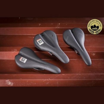 Sella Media Volt Titanium per Mountain Bike - Comfort e Velocità con Binario in Titanio - 5 - Selle - 0714401655850