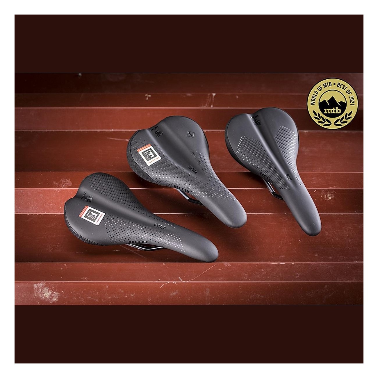 Sella Media Volt Titanium per Mountain Bike - Comfort e Velocità con Binario in Titanio - 5 - Selle - 0714401655850