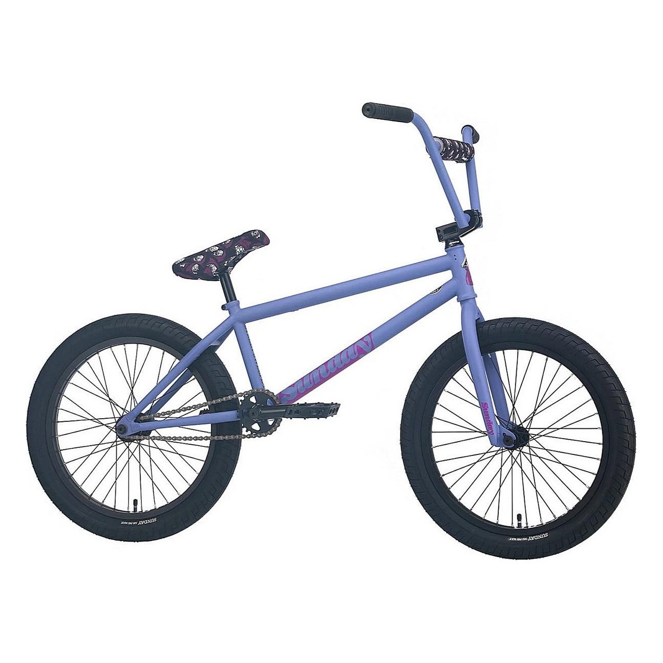 Bicicleta BMX Sunday Street Sweeper RHD 20,75' Azul Mate Lavanda - Jake Seeley - 1