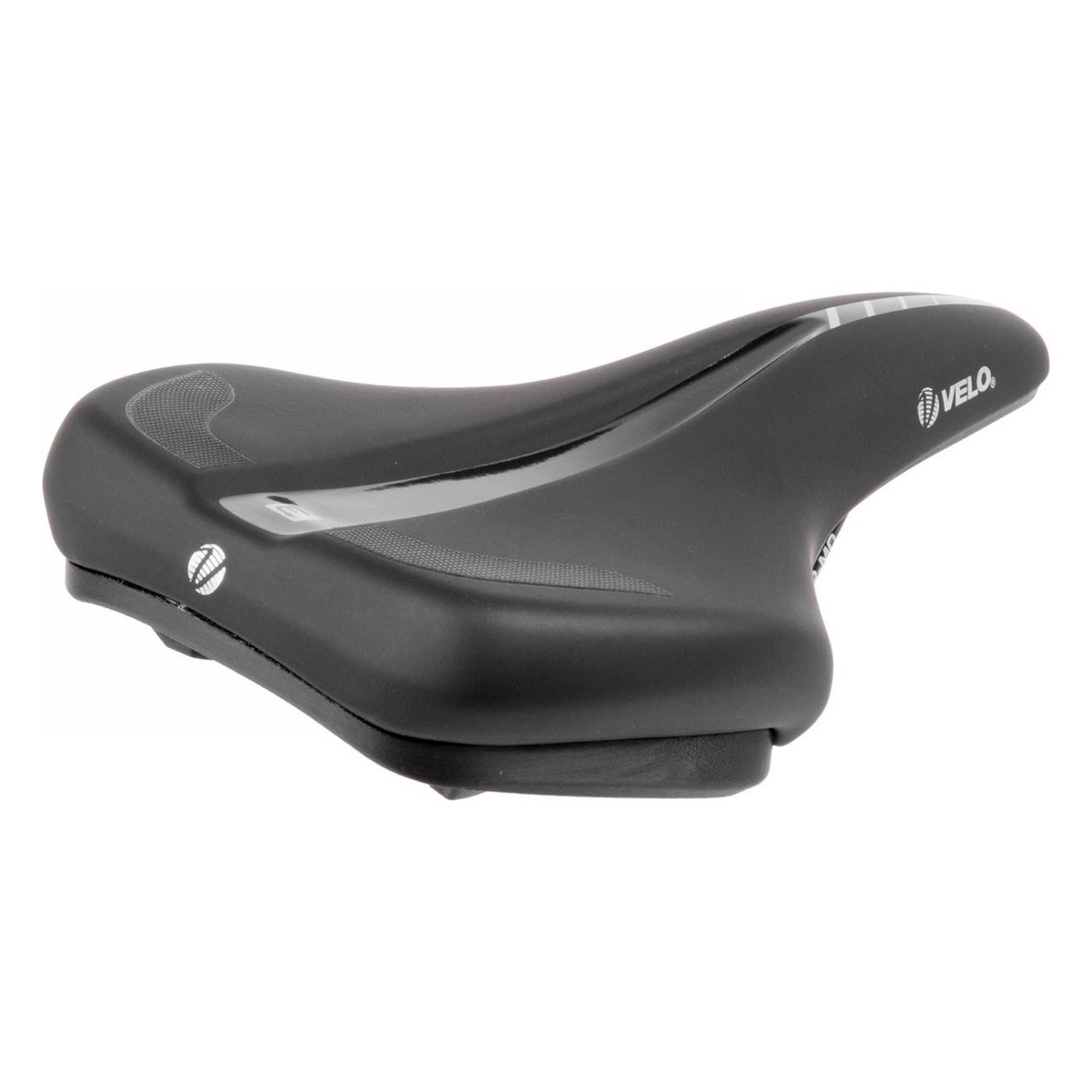 Sella VELO-FIT E1 per E-bike, 160x270 mm, Nero - 1 - Selle - 0887539030506