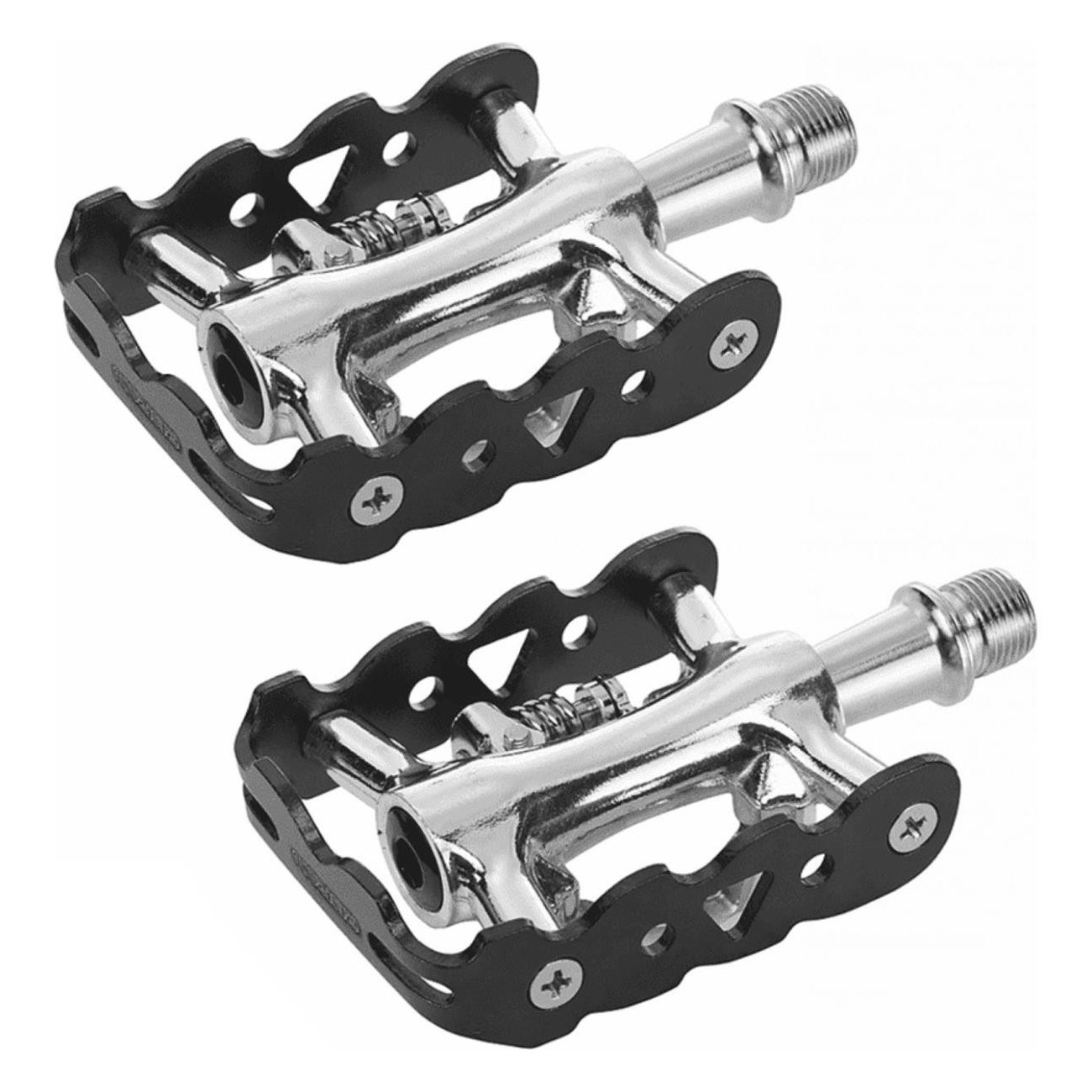 Zeray Dual Function Quick Release Offroad Pedals Black - Lightweight 322g - 2